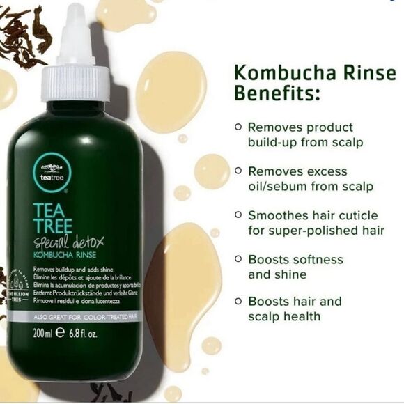 Paul Mitchell Tea Tree Special Detox Kombucha Rinse 6.8 oz - Picture 2 of 8